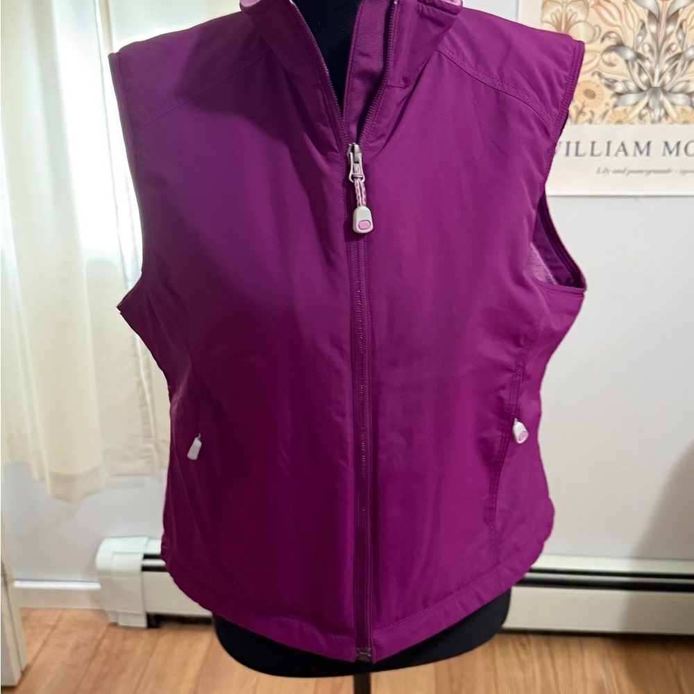 L.L. Bean Women's Vest in Rich Purple